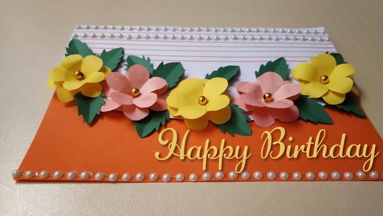 Handmade Birthday Card Ideas. Beautiful Birthday Card