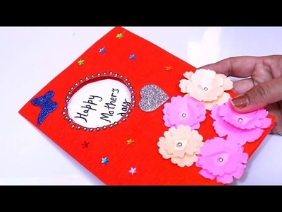 Handmade Mother's Day card.Mother's Day pop up card making idea | mother's day craft ideas