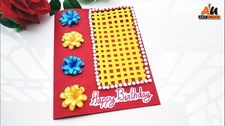 How to Make a Greeting Card for Birthday Easy at Home | Handmade Cards Ideas