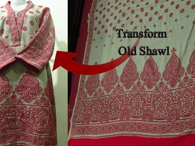 How to use old winter shawl in very easy way | DIY Do it yourself
