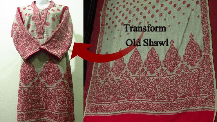 How to use old winter shawl in very easy way | DIY Do it yourself