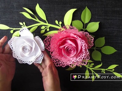 Lace rose tutorial