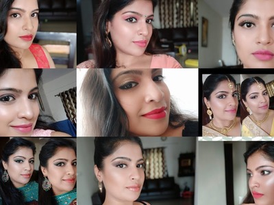 Makeup tutorial final looks in my channel|Makeup look for Indian skin
