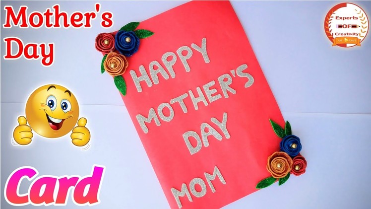 Mother's Day Special Card. Handmade Mother's Day card. Mother's Day Greetings Card Making