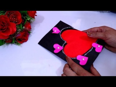 Mother's day special card | Beautiful handmade heart shape greeting cards idea | Mother's day 2019