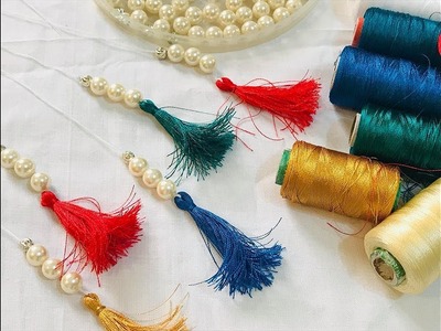 Tassel Making | Silk Thread Tassel | TUTORIAL