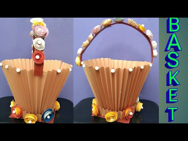 DIY Paper Basket | How to Make Easy According Paper Basket | How to make Paper Bucket | Paper Craft