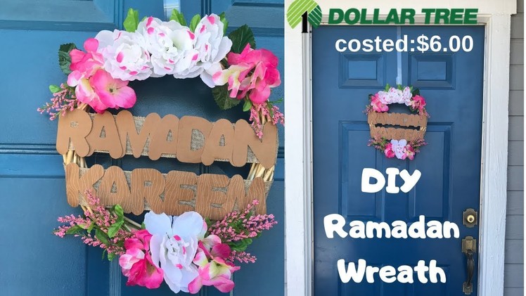 DIY Ramadan Wreath 2019.RAMADAN IDEAS