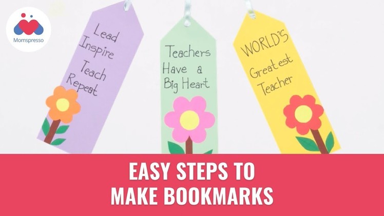 DIY Steps To Make Bookmarks | Summer DIY Ideas | Paper Crafts | Momspresso