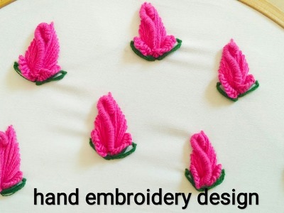 Hand embroidery all over design for dress || all over embroidery design pattern for sari