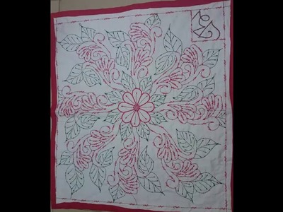 Hand embroidery baby nakshi Katha design.