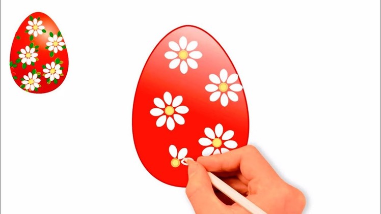 How to Draw an Easter Egg quick and easy! #Pencil #YouTubeKids #howtodraw