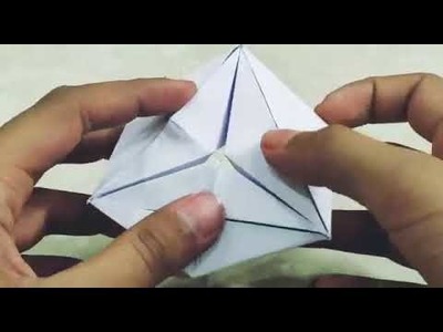 How To Make A Flexagon Geometric Toys To Make Aunt