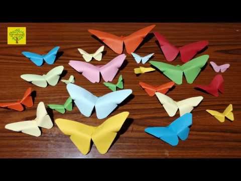 How to make Origami Butterfly - Top Origami