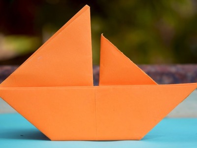 New unique paper boat(no glue no staple pins) - how to make paper boat- origami