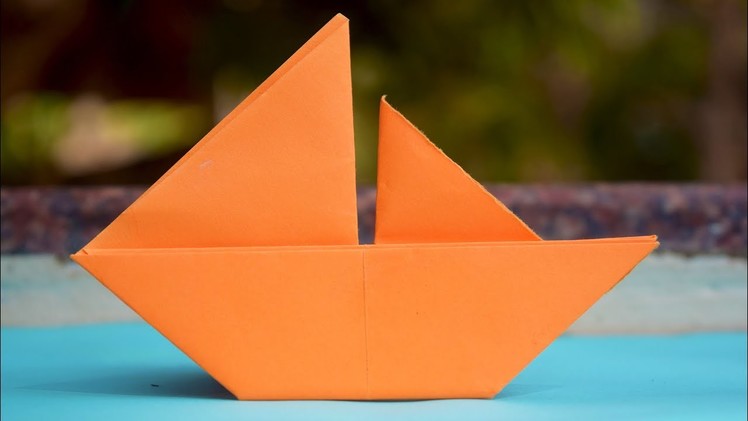 New unique paper boat(no glue no staple pins) - how to make paper boat- origami