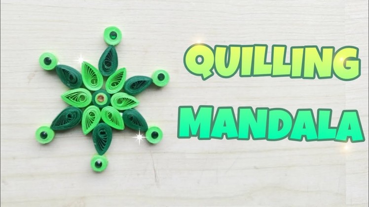 Quilling Mandala????| Easy quilling
