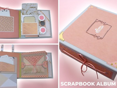 Scrapbook Album | Blush Pink Mini Album | SCRAPBOOK IDEAS