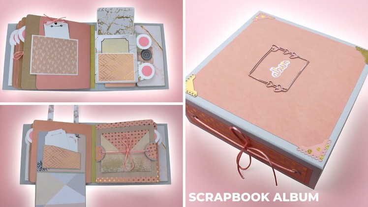 Scrapbook Album | Blush Pink Mini Album | SCRAPBOOK IDEAS