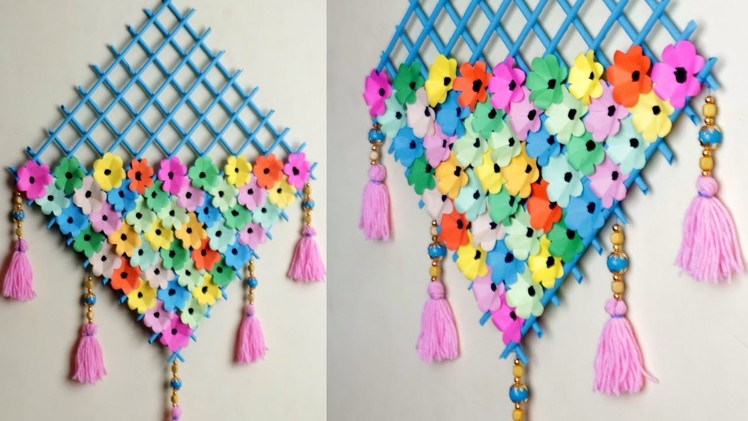 WOW !! DIY Paper Wall Hanging || Easy Wall Decoration Idea || Paper Craft. 