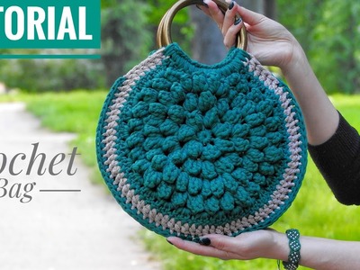Crochet Round Bag Tutorial | Tote Bag DIY