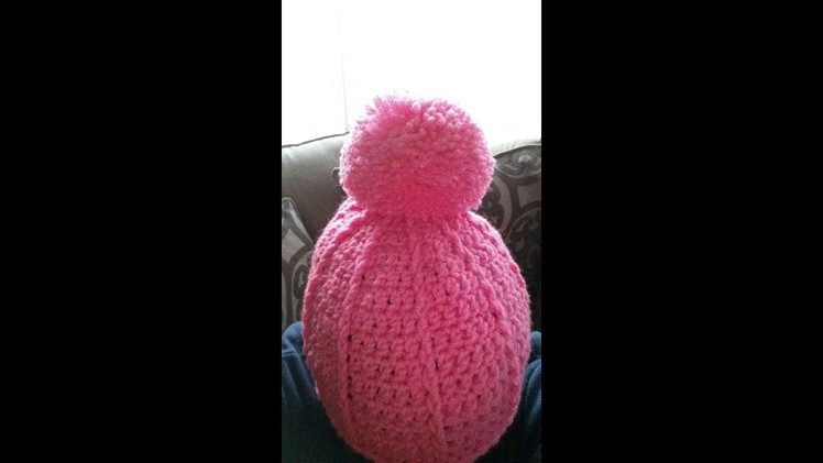 CROCHET SKI HAT & COWL