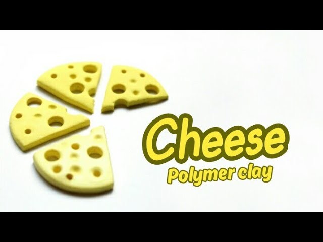 DIY Miniature Cheese | Polymer Clay Tutorial