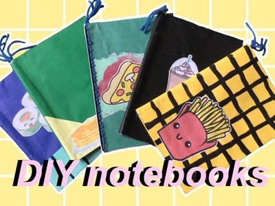 DIY NOTEBOOKS FOR BACK-TO-SCHOOL!!!!(recycle your old notebooks!)