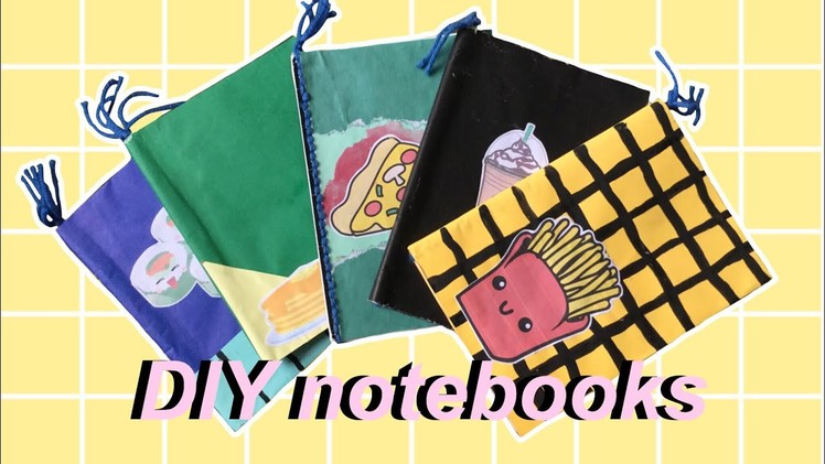 DIY NOTEBOOKS FOR BACK-TO-SCHOOL!!!!(recycle your old notebooks!)