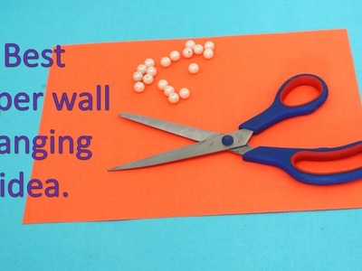 DIY paper wall hanging idea || easy craft idea || handmade craft