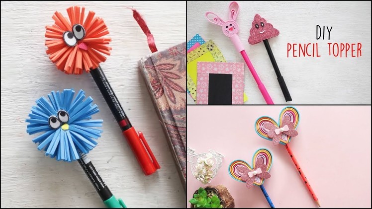 DIY Pencil Toppers | Back To School