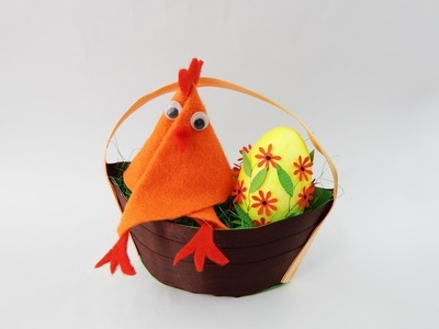 Easter basket DIY Easter decoration Osterkorb Ostern Korb