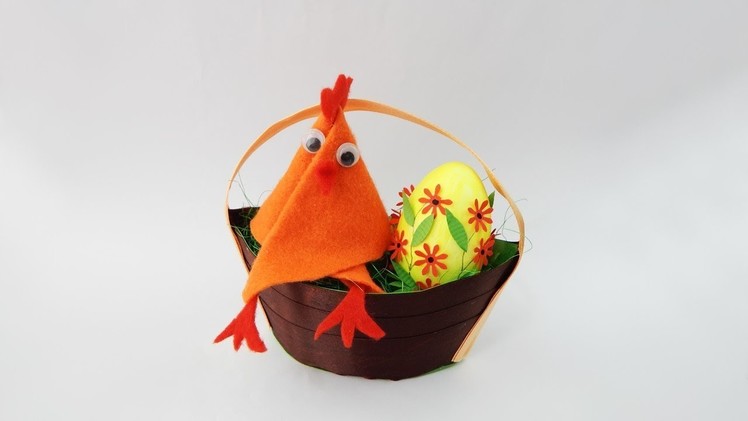 Easter basket DIY Easter decoration Osterkorb Ostern Korb