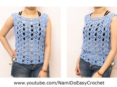 Easy Crochet for Summer: Crochet Tank Top #05