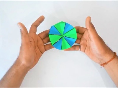 Easy Origami Magic Circle Fireworks | Origami , Paper Folding Craft, Videos and Tutorials