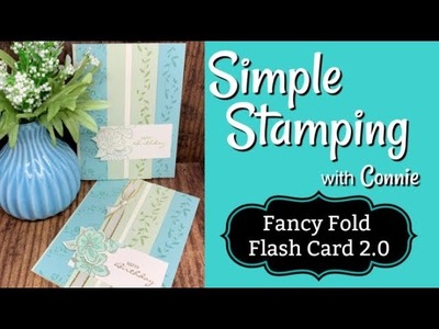 Fancy Fold Flash Card 2.0 | Simple Stamping