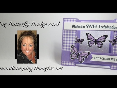 Floating Butterfly Bridge card