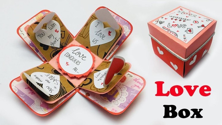 Love Box Card | Greeting Cards Latest Design Handmade | I Love You Card Ideas 2019
