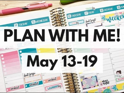 PLAN WITH ME | May 13-19 ft. Planner Kate