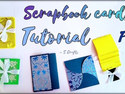 Scrapbook Cards Tutorial ✂️ | P.1 | Handmade | S Crafts | Handmade Cards tutorial