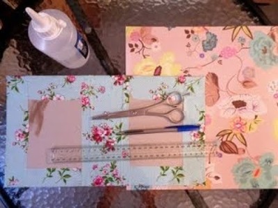 Tutorial: Hardcover journal cover (part 3)