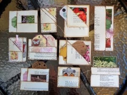 Tutorial: Junk journal book page embellishments (part 1)