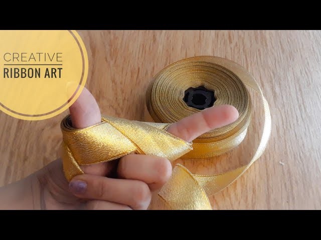 Unique & Creative Ribbon Art|Cool Ideas with Ribbon|Ribbon manipulation|Quicky Crafts