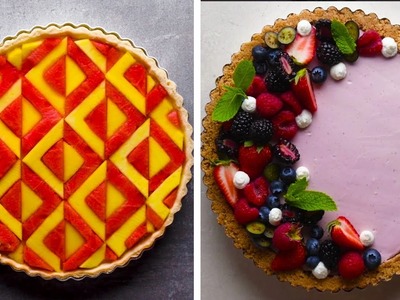 13 Creative Ways to Turn Tart into Art! | How to Decorate Dessert by So Yummy