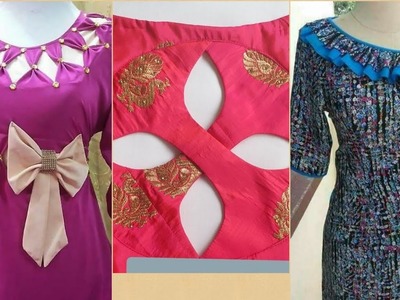 Beautiful neck designs | 50+ neck designs for suits, kurti, Blouse| #neckdesign #dressdesign #blouse