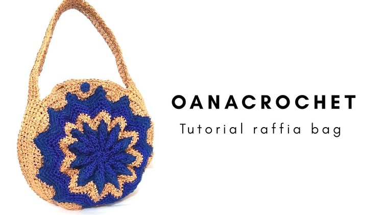 Crochet pinwheel bag by Oana