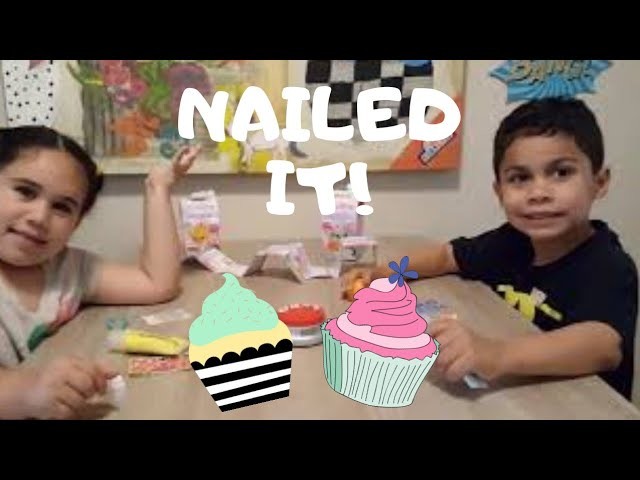 Cupcake Challenge with Alex DIY Sweetlings Craft Kit.  Who will be the winner?