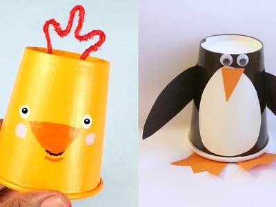 DIY | 10 Amazing Paper Cup Crafts | 10 Crafts From Paper Cups For Beginners | Craft Ideas !
