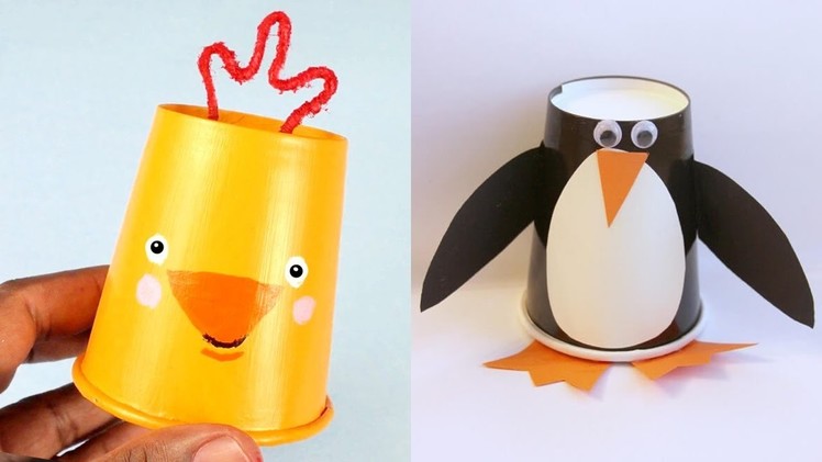 DIY | 10 Amazing Paper Cup Crafts | 10 Crafts From Paper Cups For Beginners | Craft Ideas !