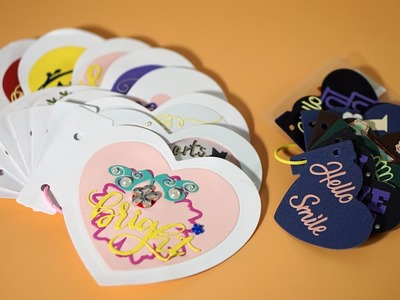 DIY Card Heart-shaped Scrapbook Series-Album Heart Dies